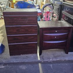 Dresser And Nightstand 