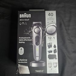 Braun Series 7 AiO7440 12-in-1 Body Beard & Hair Trimmer/Shaver/Razor
