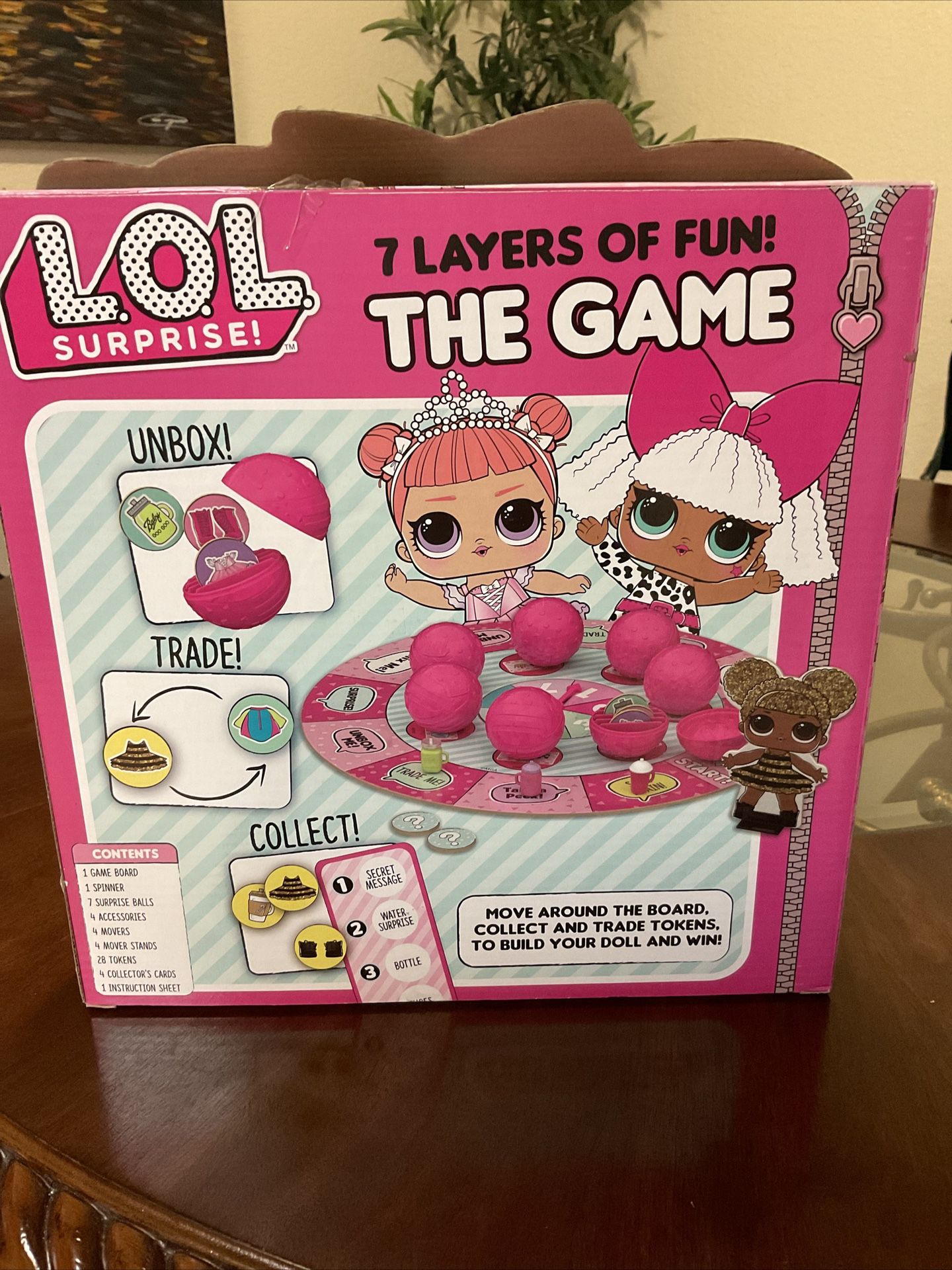 L.O.L. Surprise The Game 7 Layers of Fun LOL with Exclusive Accessory NIB