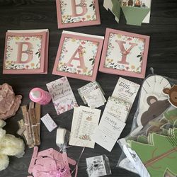 Baby shower Items 