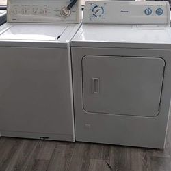 Kenmore Washer And Amana Gas Dryer  Set For $420