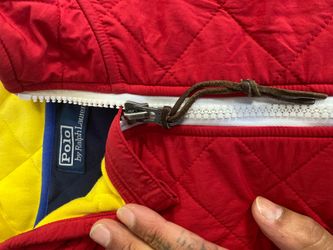 Vintage Ralph Lauren Polo quarter zipper HiTec sweater