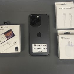iPhone 15 Pro Unlocked 128GB