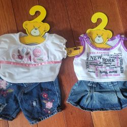 NEW Build-A-Bear Shorts Sets (2 - Two)