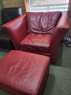 Sofa, chair, ottoman