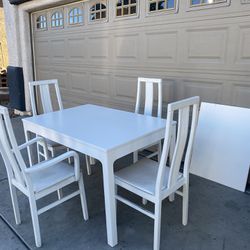 kitchen table for 4 with extension