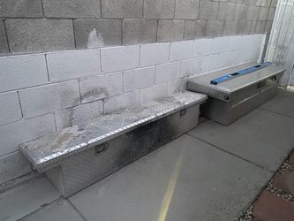 2 tool boxes and smart level