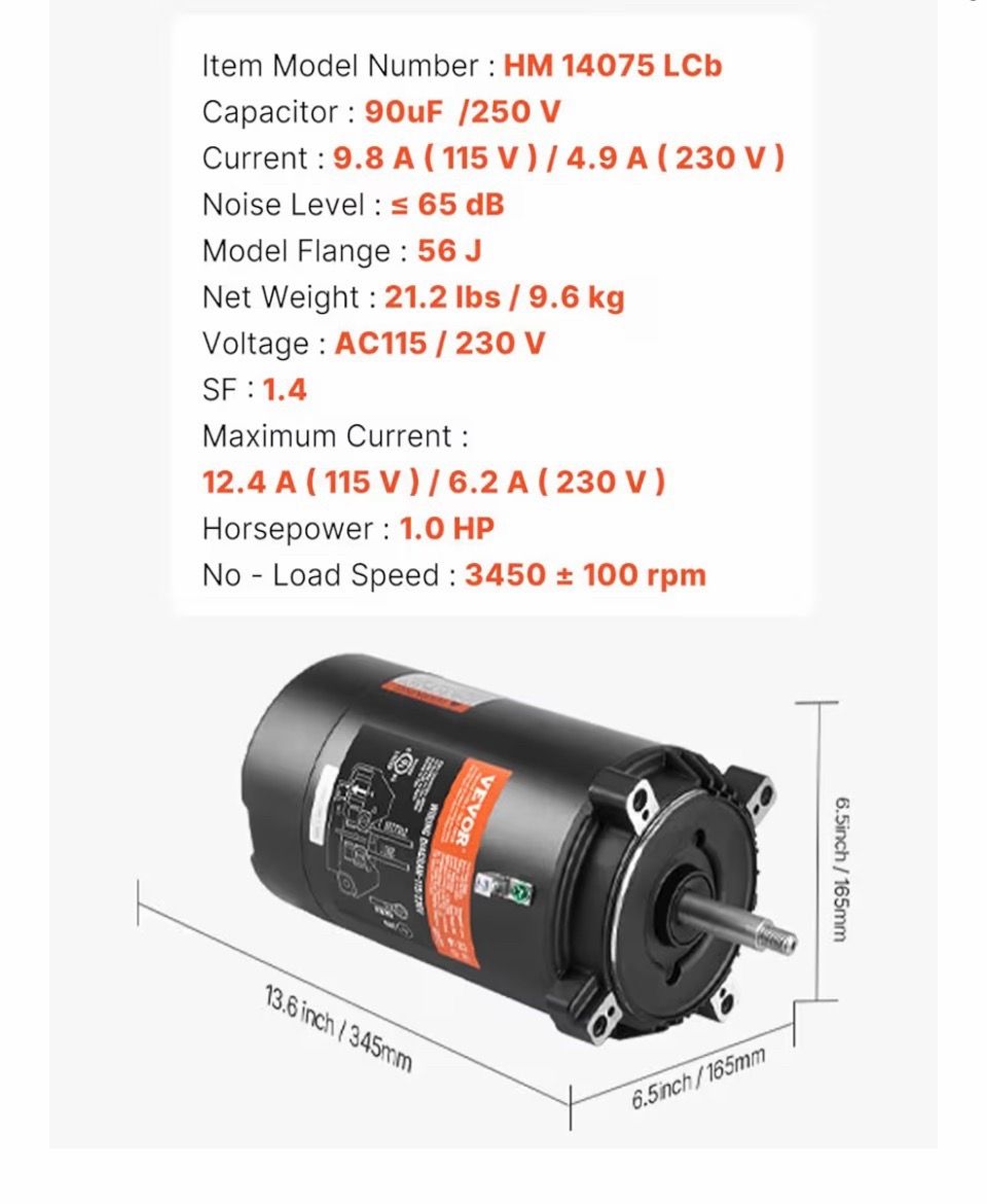 Pool pump read !