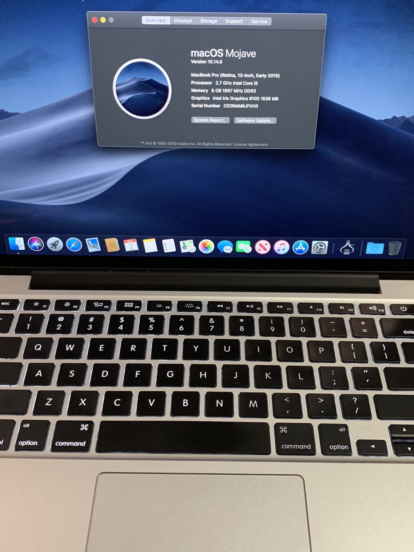 2015 13 Inch Retina MacBook Pro *Excellent Condition* *Adult Owned*