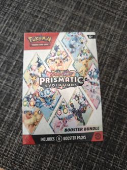 Pokemon prismatic booster bundle 

NEW