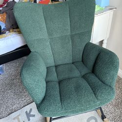 Dark Green Rocking Chair