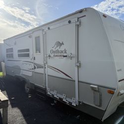 RV pull Trailer, Toy Hauler 