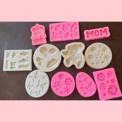 Molds, Food Coloring, Edible Glitter And More