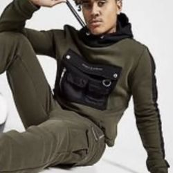 Unique - New Supply & Demand Cargo Hoodie and Joggers Mens Size Large