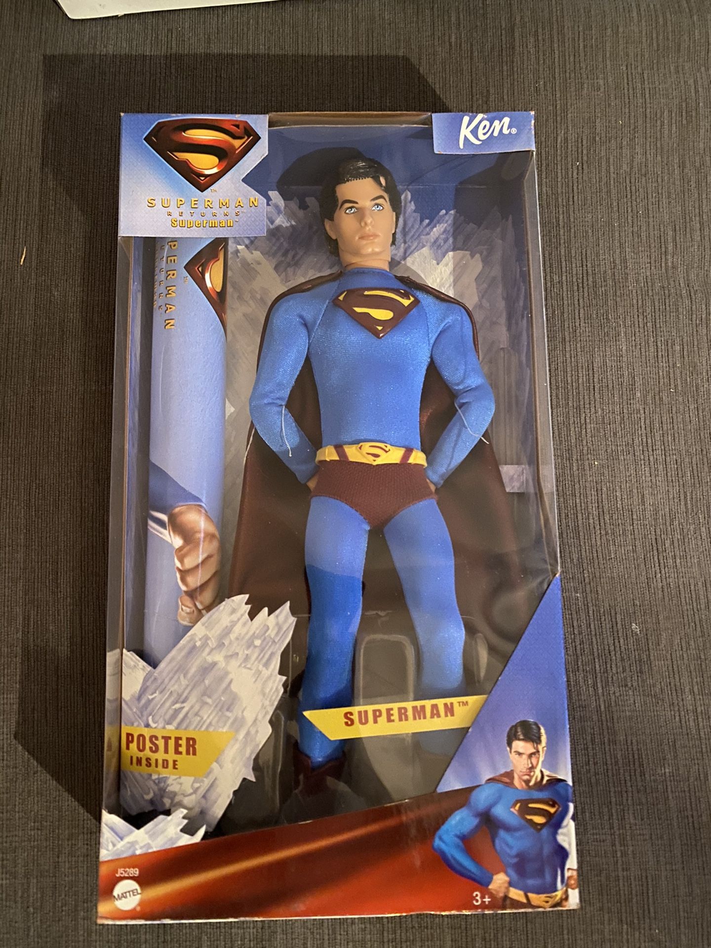 Barbie Superhero action figures Ken Superman & Barbie Lois Lane