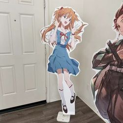 Evangelion Asuka Life Size Standee with stand 66“