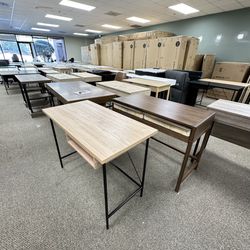 Office Desk Sale: $40, $60, $80, $120, $180