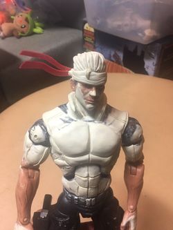 Metal Gear Solid Snake unpainted custom 12 inch figure