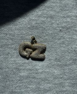 14k Gold Pendant ( Real Diamonds )