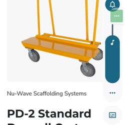 Nu Wave Dry Wall  2400 Lb Cap Heavy Duty Cart