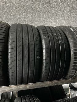 PAIR OF TIRE 245 40 18 PIRELLI 85% LIFE