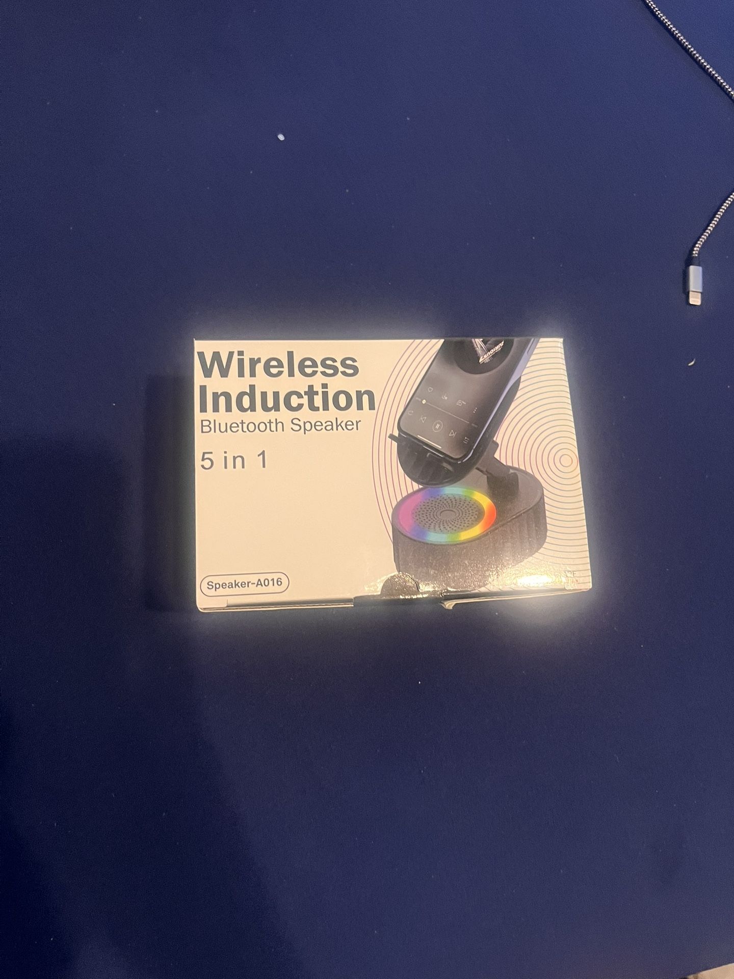 Wirless LED Speaker (Phone Holder)