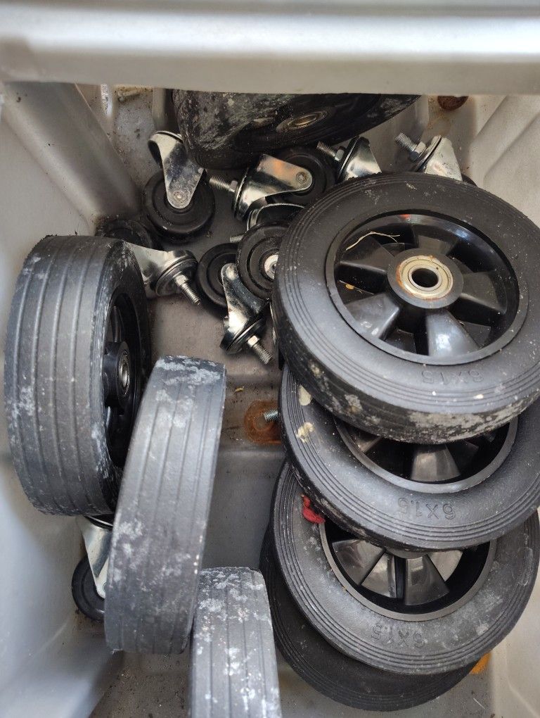 Cart Wheels And Other Larger Wheels