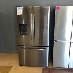 Samsung Dark Stainless Steel Bottom Freezer Refrigerator‼️