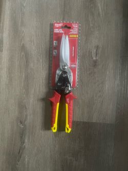 Milwaukee 11.5 in. Long Straight-Cut Aviation Snips