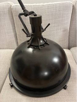 Large farmhouse style pendant light