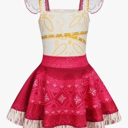 Moana Girls Costume Dress size 4t