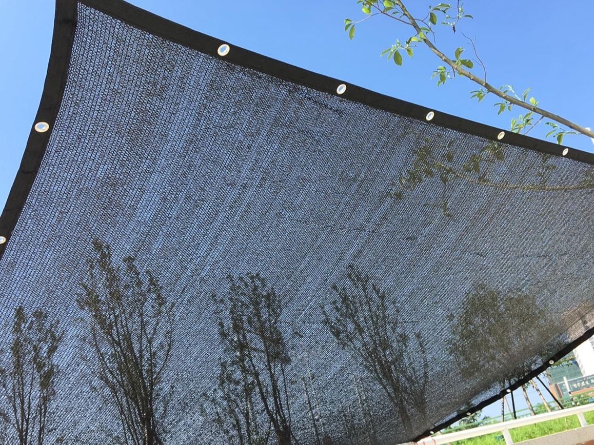 12 X 20 MESH SHADE CANOPY SAIL TARP