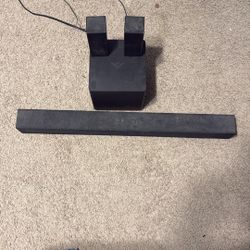 TV Sound Bar With Subwoofer & Rear Speakers