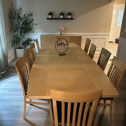 Dining Table / 12 Chairs / Buffet Set