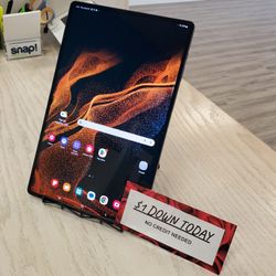 Samsung Galaxy Tab S8 Ultra Tablet - $1 DOWN TODAY, NO CREDIT NEEDED