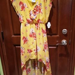 Yellow Summer Dress