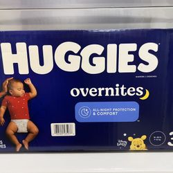 Huggies Overnites Baby Diaper 66 count Size 3 