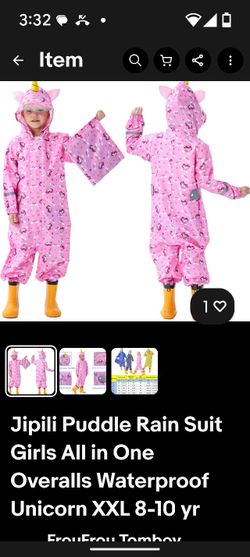 Brand new- rain suit Jipili brand 