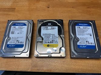 3 hard drives. $75 for all