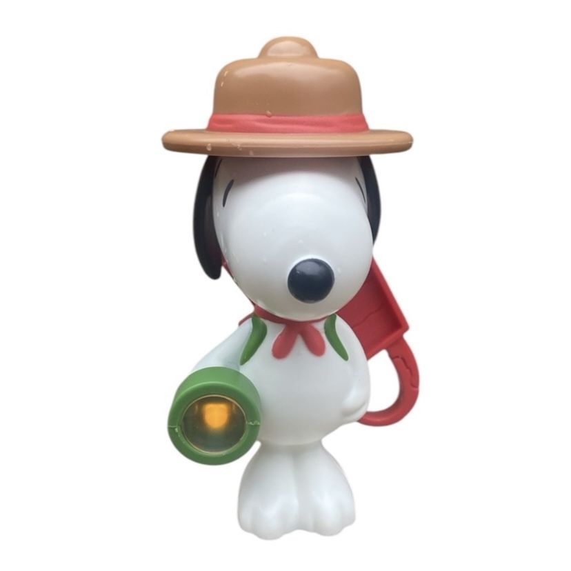 Peanuts Camping Ranger Flashlight Snoopy Woodstock Hat by McDonald's 2018