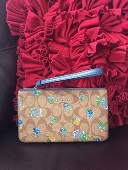 Large coach wristlets