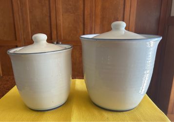 Stoneware Pfaltzgraff Juniper Canister Set