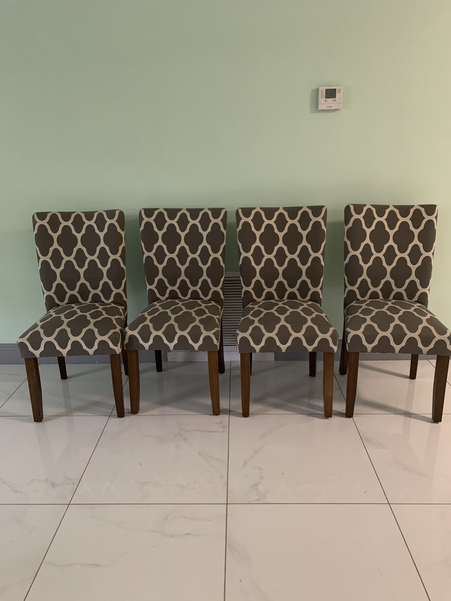 3 Chairs For $50 Good Condition 