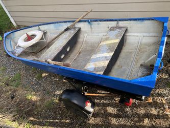 16 foot aluminum boat. for Sale in Oak Harbor, WA - OfferUp