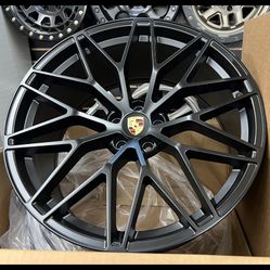 Porsche Cayenne 22” New Blk Gts Style Rims New Tires Set