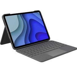 Logitech Folio Touch iPad Keyboard Case with Trackpad and Smart Connector for iPad Pro 11-inch (1st, 2nd, 3rd Generation) – Grey