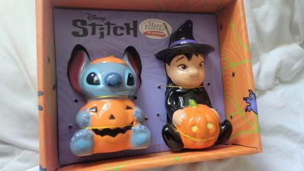 Disney Lilo & Stitch Halloween Salt & Pepper Shaker 