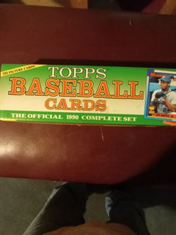Complete Set 1990 Topps Baseball
