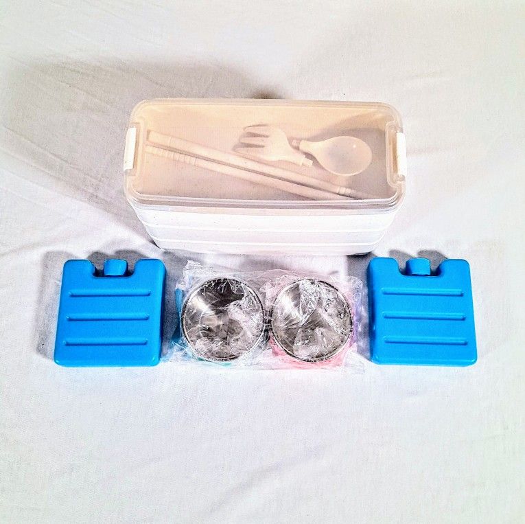 Bento Box Kit Wheat Fiber Japanese Lunch Box