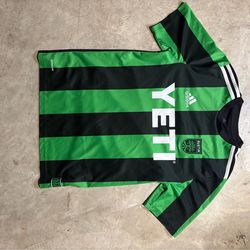 Youth Austin FC adidas Black 2021 Primary Jersey